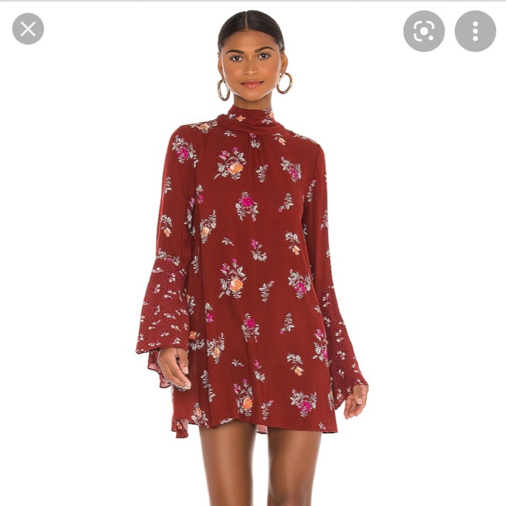 New Free People Tate Tunic in Vintage Combo xs/s